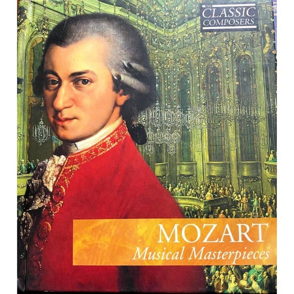 Mozart Musical Masterpieces CD With Book On Mozart